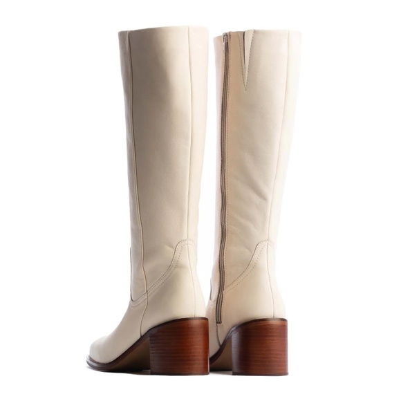 Patina - Portland Leather Oslo Boots in Bone - Picture 5 of 12